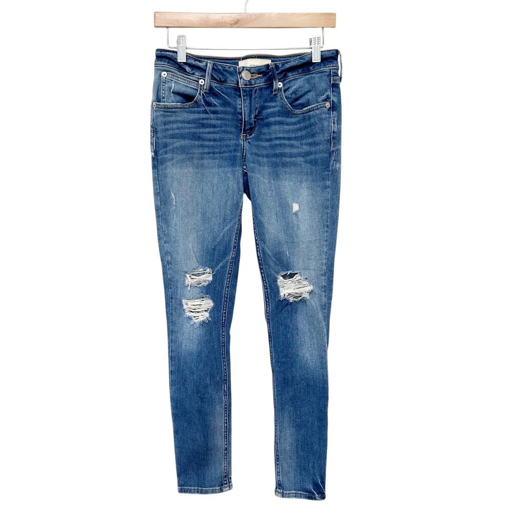 Maurices Distressed Skinny Jeans Sz 26